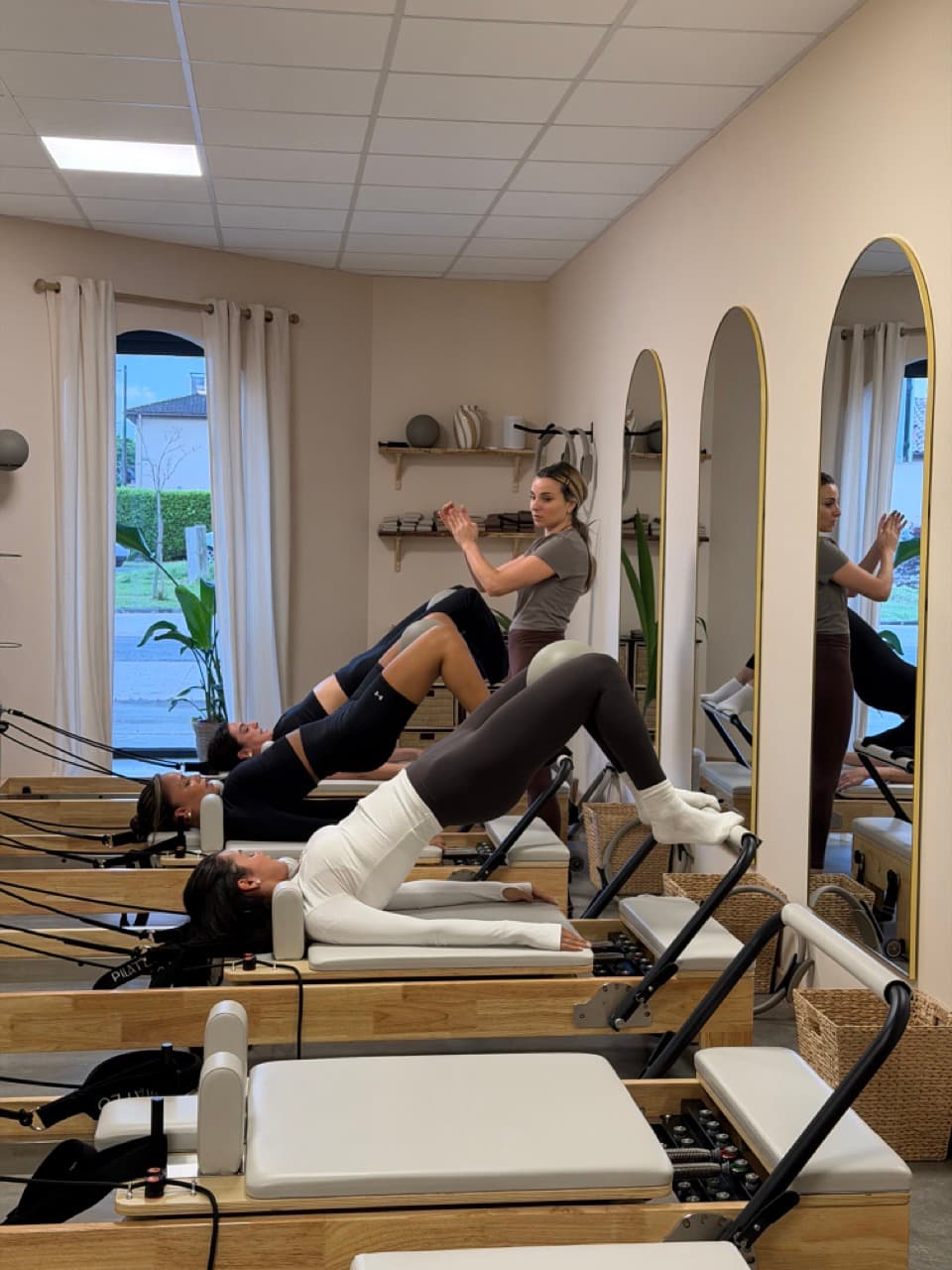 Séance de Pilates Sunrise